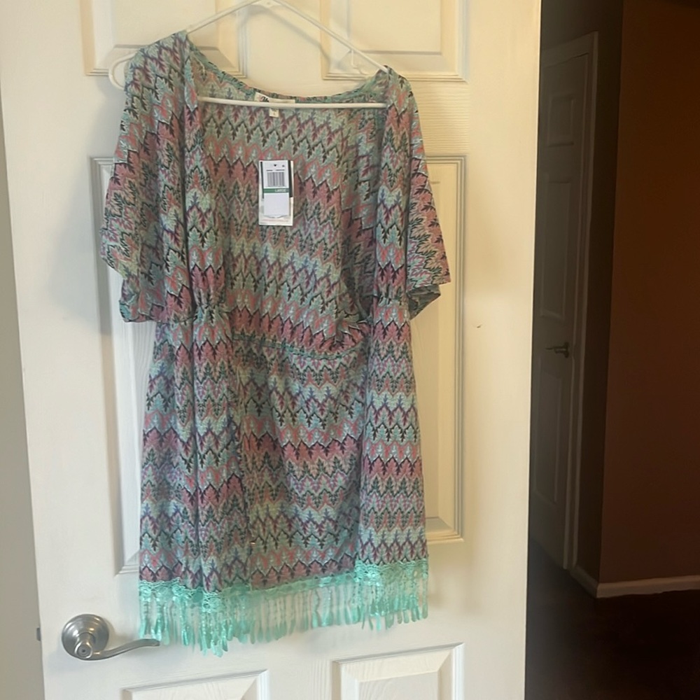 Women’s Swimsuit Cover Up size Large New with Tags